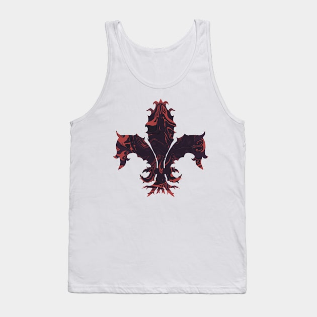 Fleur De Lis Tank Top by SuthrnView